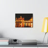 Printed in USA - Canvas Gallery Wraps - The Golden Temple in Amritsar, Punjab - India - Sikhsm - Green Forest Home