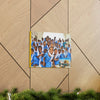 Printed in USA - Canvas Gallery Wraps - The Golden Temple School in Amritsar, Punjab - India - Sikhsm - Green Forest Home