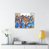 Printed in USA - Canvas Gallery Wraps - The Golden Temple School in Amritsar, Punjab - India - Sikhsm - Green Forest Home