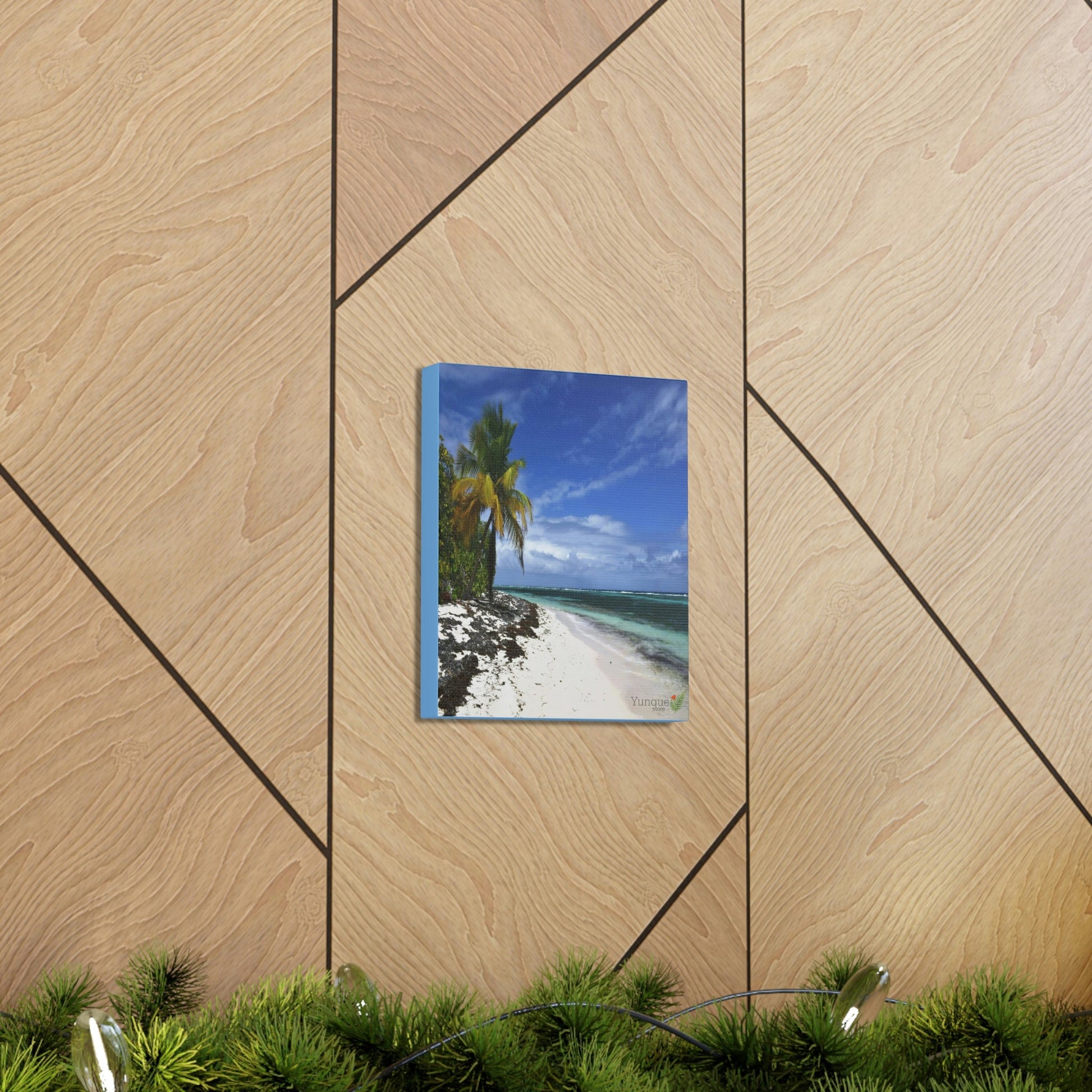 SALE - US print - Canvas Gallery Wraps - Awesome quality canvas of Pajaros Beach in Mona island - Green Forest Home