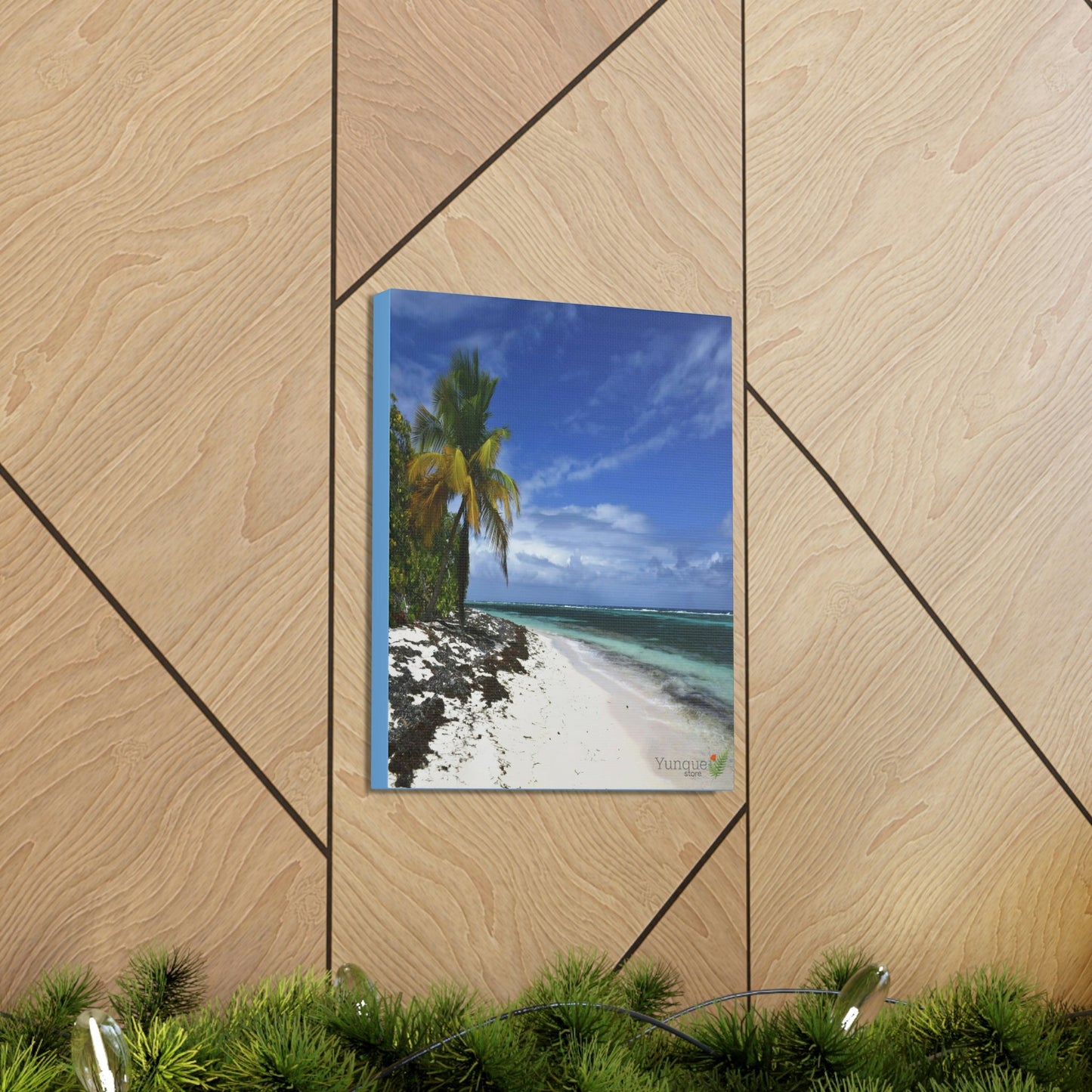 SALE - US print - Canvas Gallery Wraps - Awesome quality canvas of Pajaros Beach in Mona island - Green Forest Home