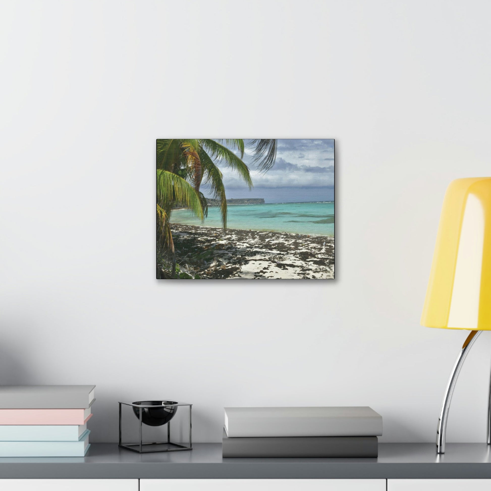 SMALL Canvas Gallery Wraps - Made in USA - Awesome and remote - Mona Island Pajaros beach PR - Green Forest Home