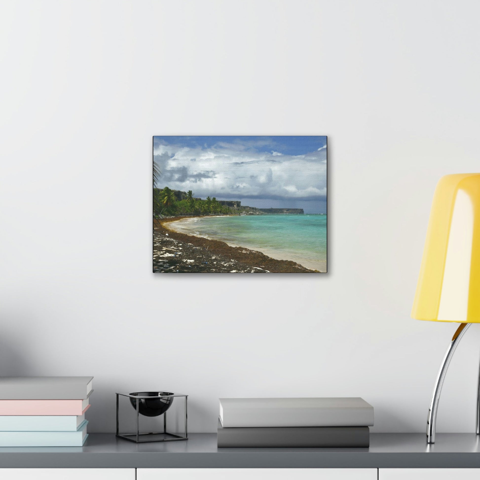 SMALL Canvas Gallery Wraps - Made in USA - Awesome and remote - Mona Island Pajaros beach PR - Green Forest Home