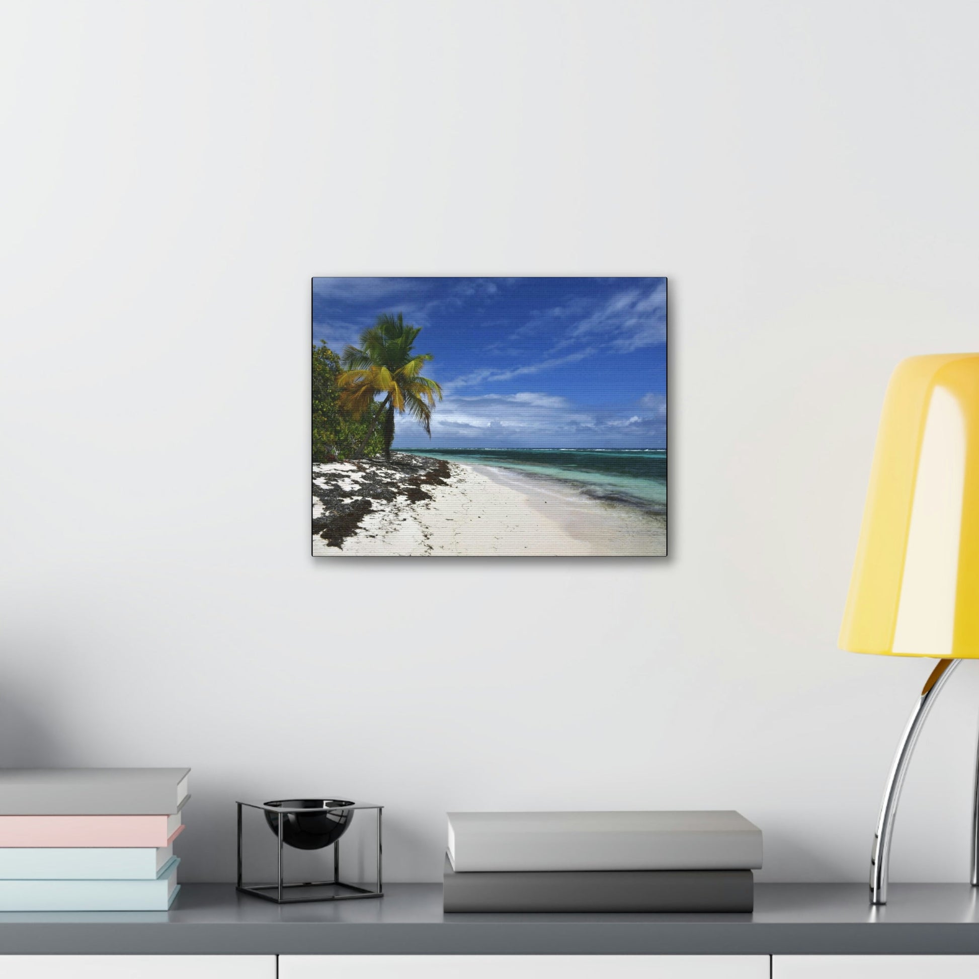 SMALL Canvas Gallery Wraps - Made in USA - Awesome and remote - Mona Island Pajaros beach PR - Green Forest Home