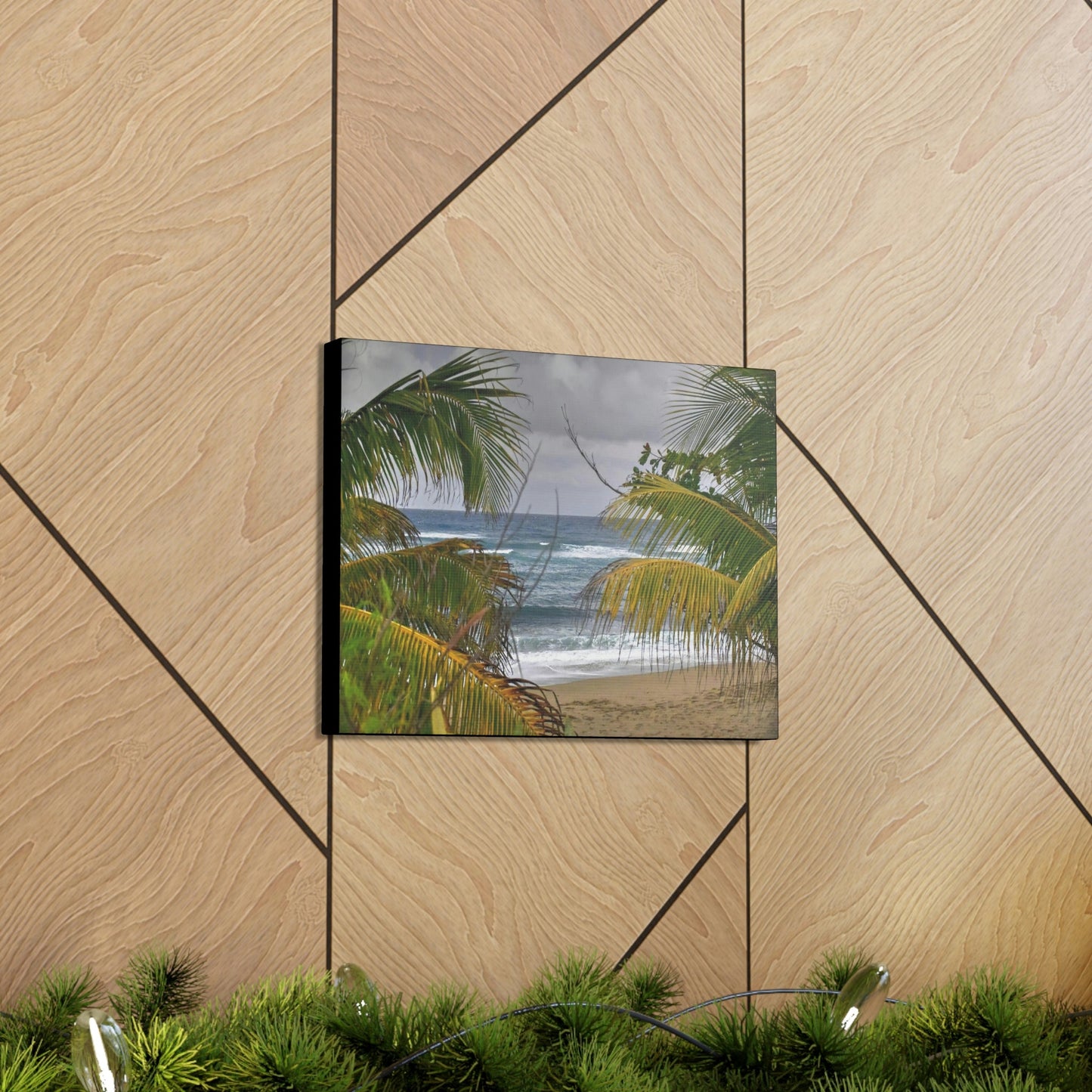 SMALL Canvas Gallery Wraps - Made in USA - Awesome view in Hau beach - Isabela PR - Green Forest Home