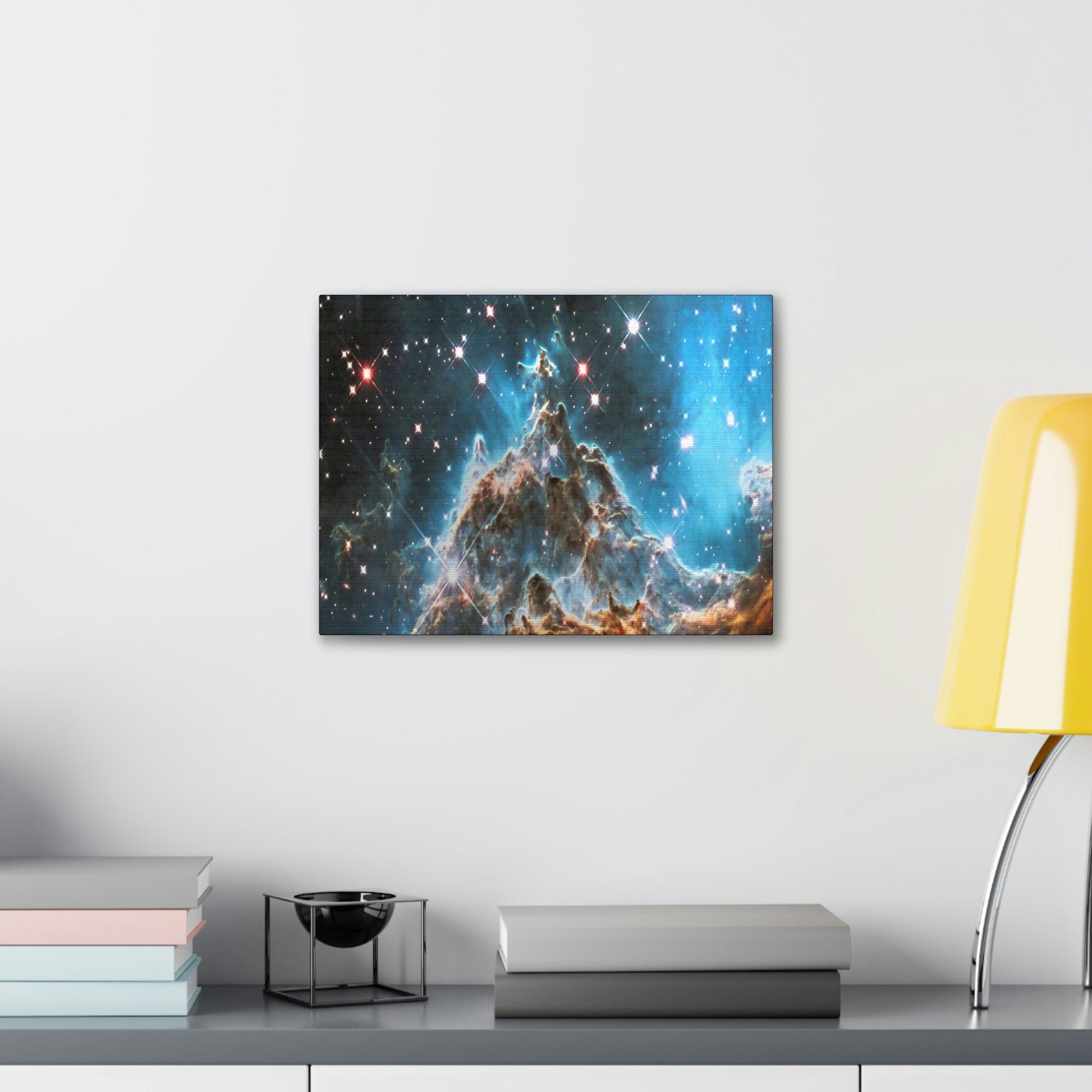 SPACE - Canvas Gallery Wraps - Monkey Head Nebula and stars by the Hubble space telescope - 051 - NASA - Green Forest Home