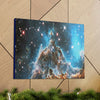 SPACE - Canvas Gallery Wraps - Monkey Head Nebula and stars by the Hubble space telescope - 051 - NASA - Green Forest Home