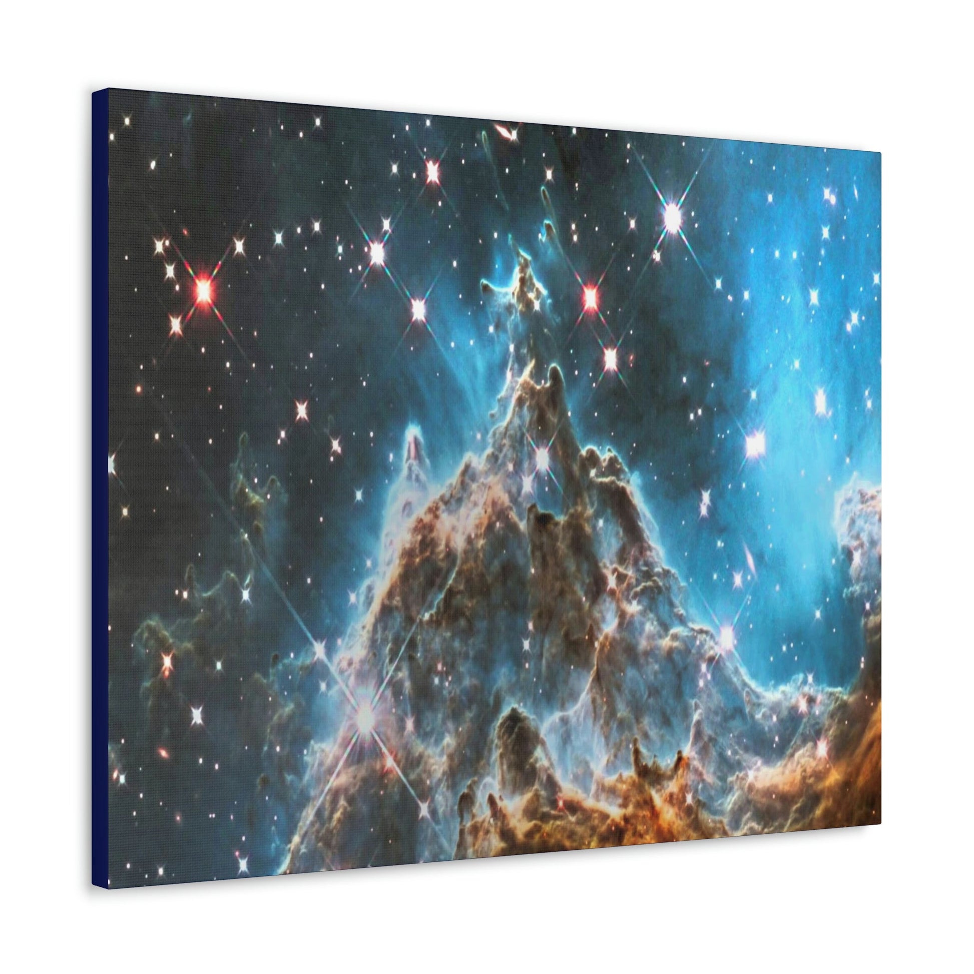 SPACE - Canvas Gallery Wraps - Monkey Head Nebula and stars by the Hubble space telescope - 051 - NASA - Green Forest Home