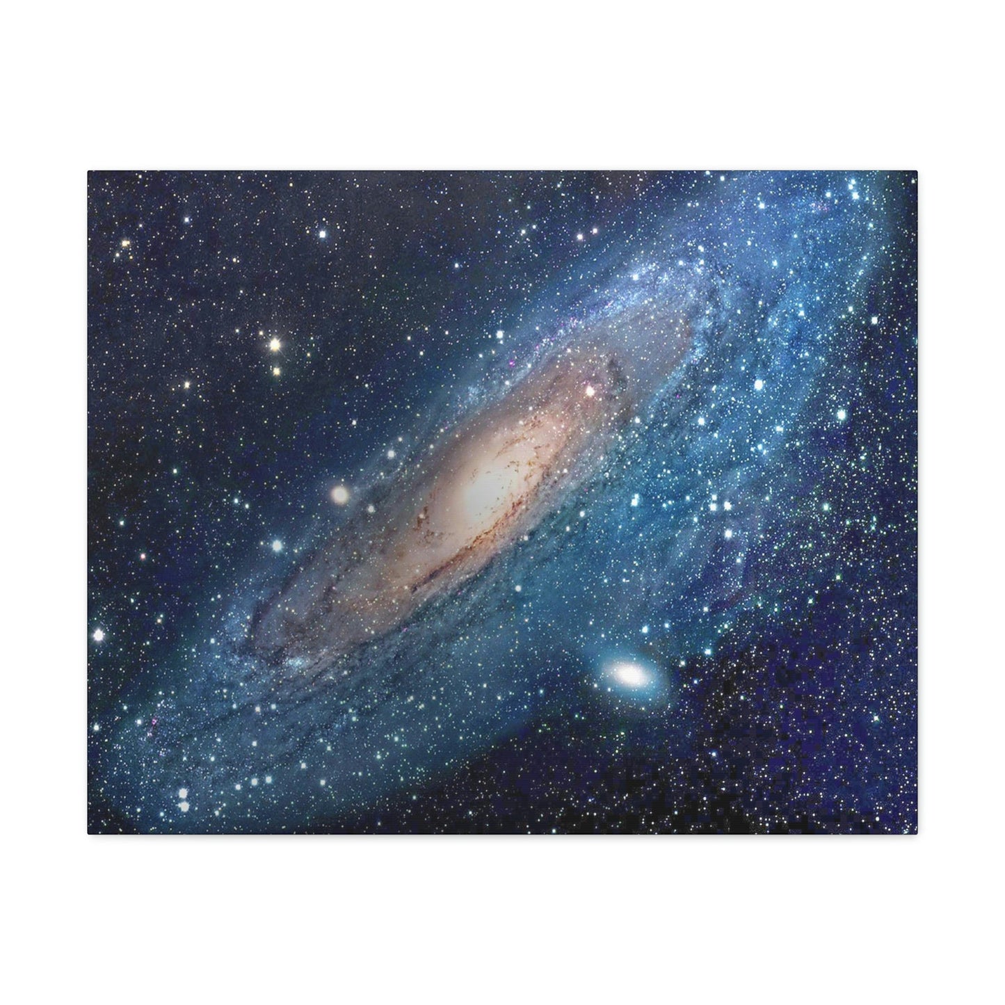 SPACE - Canvas Gallery Wraps - The Andromeda galaxy - closest to the Earth at 2.5 million light-years - NASA image - Green Forest Home