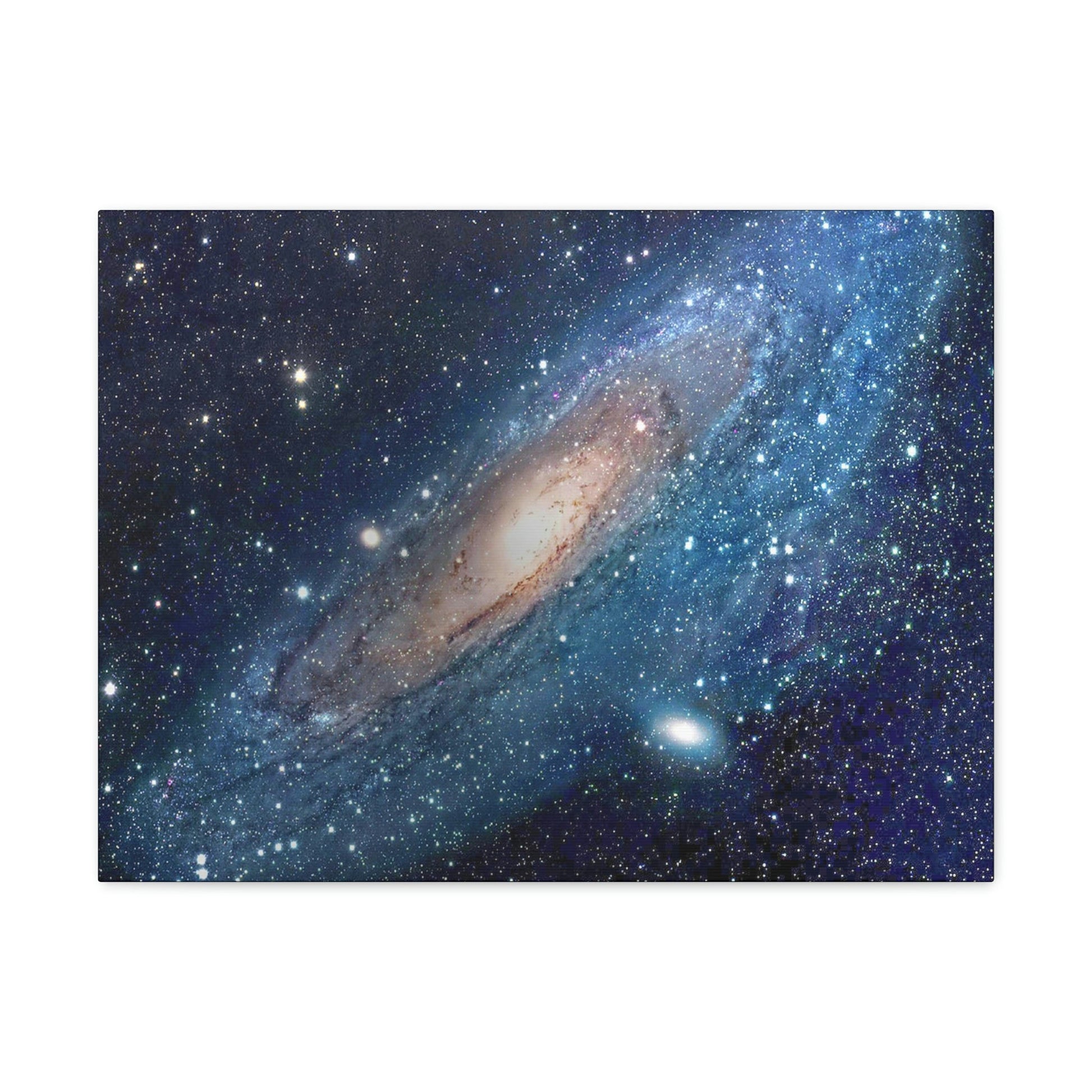 SPACE - Canvas Gallery Wraps - The Andromeda galaxy - closest to the Earth at 2.5 million light-years - NASA image - Green Forest Home