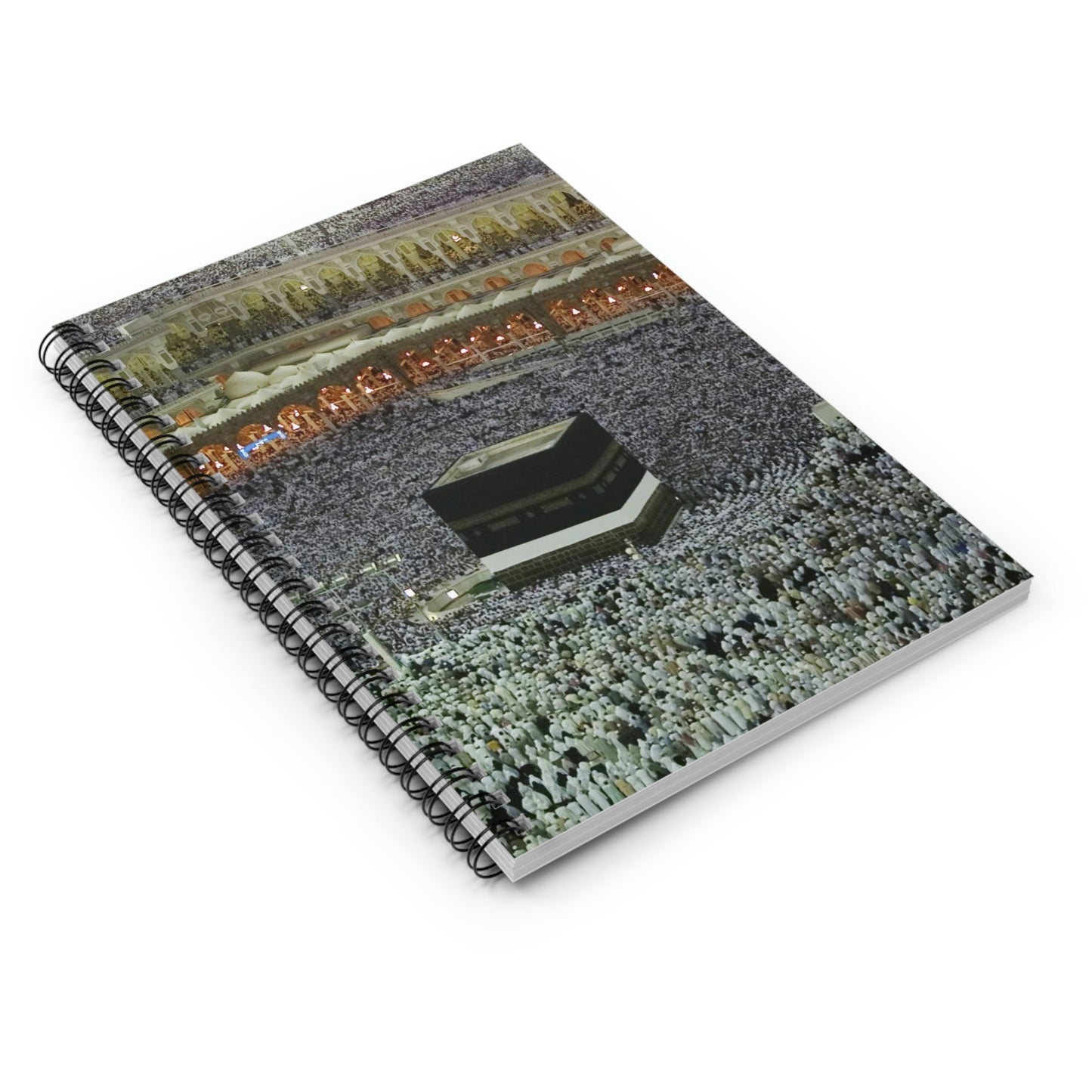 Spiral Notebook - US Print - Ruled Line - Awesome Holy Mosques of the World - Islam - Green Forest Home