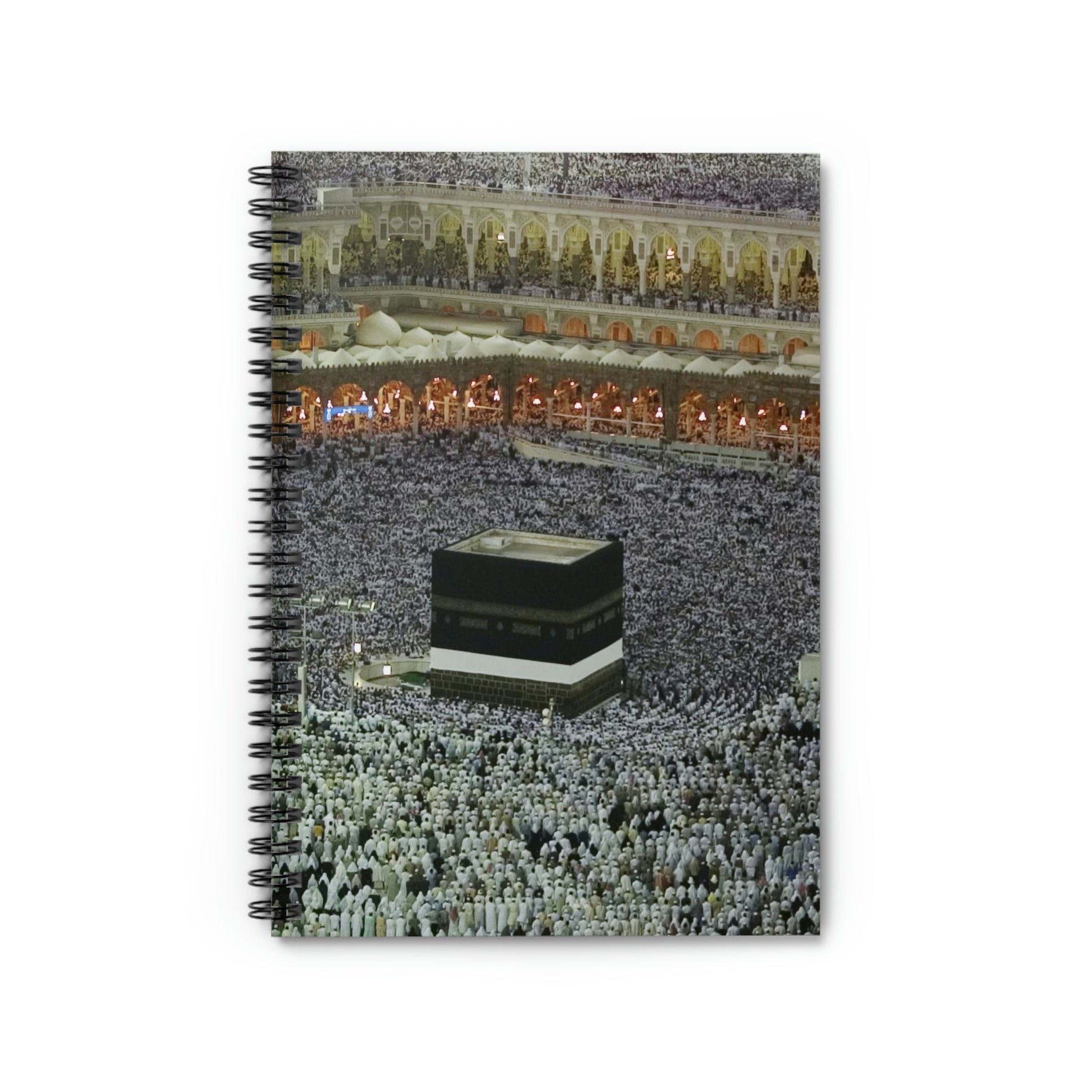 Spiral Notebook - US Print - Ruled Line - Awesome Holy Mosques of the World - Islam - Green Forest Home