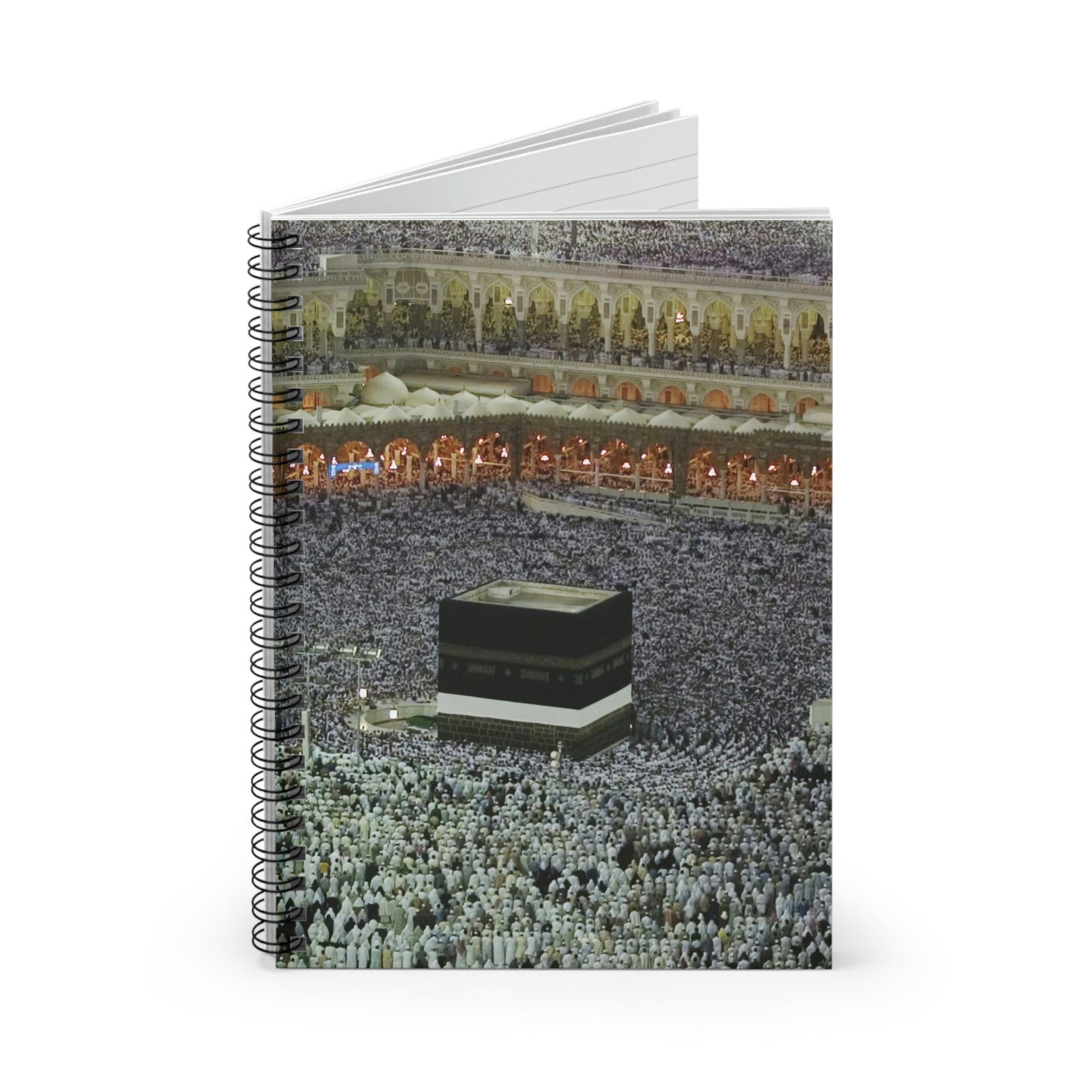 Spiral Notebook - US Print - Ruled Line - Awesome Holy Mosques of the World - Islam - Green Forest Home