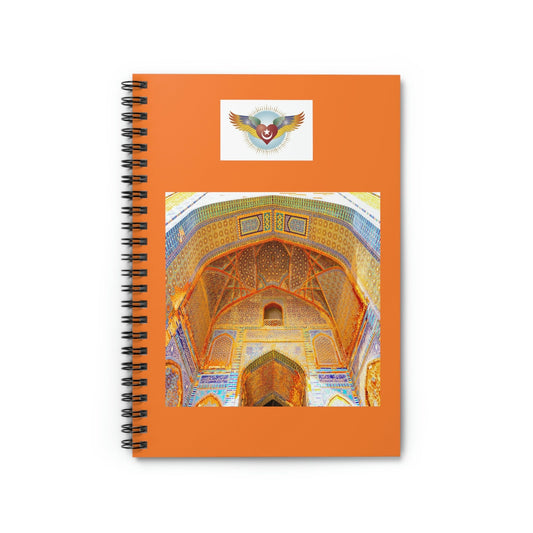 Spiral Notebook - US Print - Ruled Line - Awesome Holy Mosques of the World - Islam - Green Forest Home