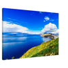 Thin Canvas - Beautiful landscape on Isla del Sol by Lake Titicaca - BOLIVIA - SOUTH AMERICA - Green Forest Home