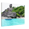 Thin Canvas - Blue Sea with sailing granite at Similan Islands - THAILAND - Green Forest Home