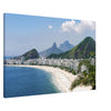 Thin Canvas - Copacabana Beach Rio de Janeiro Brazil Skyline Aerial View - BRAZIL - Green Forest Home