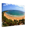 Thin Canvas - Fisheye view of Playa Azul at Luquillo, PUERTO RICO - Green Forest Home