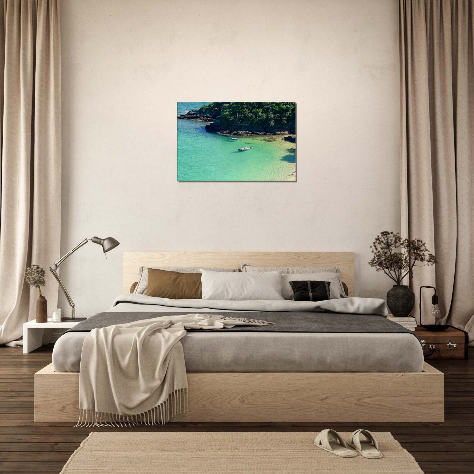 Thin Canvas - Oceanic coast in Brazil to enjoy the beaches and the mountains - BRAZIL - Green Forest Home