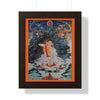 Tibetan Buddhism - Framed Vertical Poster - Realized Buddhist - MahaSiddha Milarepa - Tibet - Print in USA - Green Forest Home