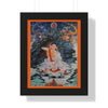 Tibetan Buddhism - Framed Vertical Poster - Realized Buddhist - MahaSiddha Milarepa - Tibet - Print in USA - Green Forest Home