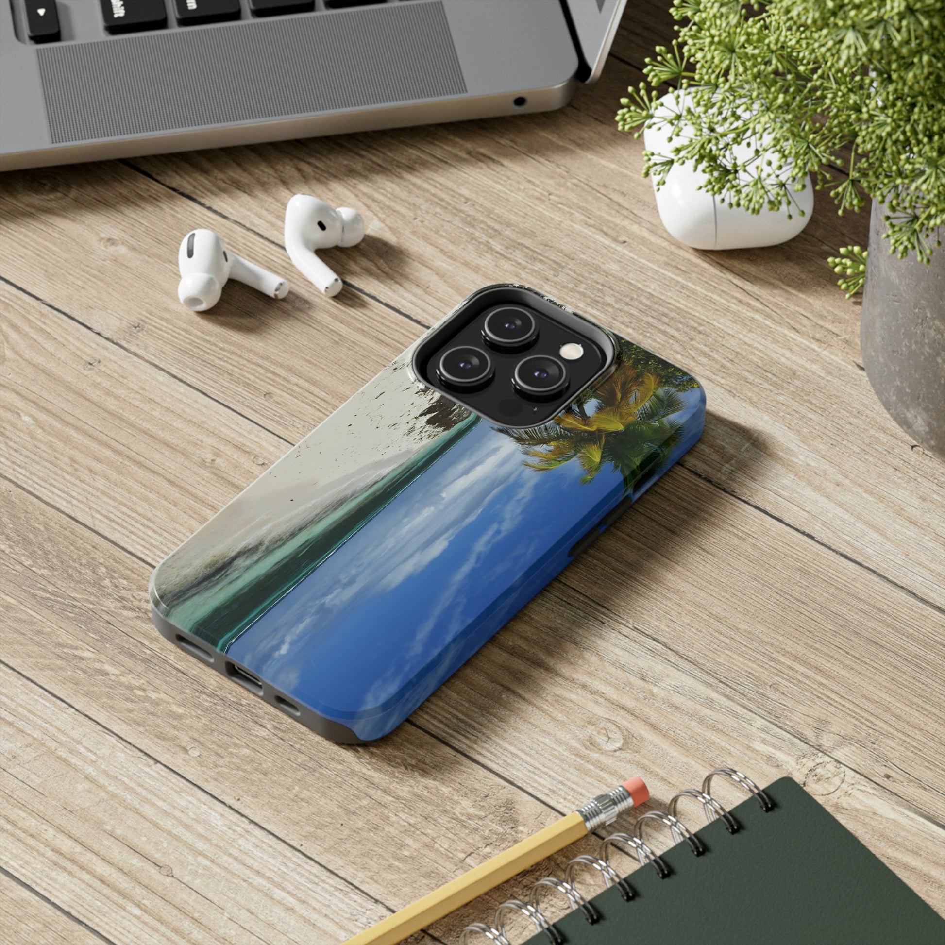 Tough Phone Cases, Case-Mate - Mona Island beach - Nikon D850 High Resolution Image - Made in USA - Green Forest Home