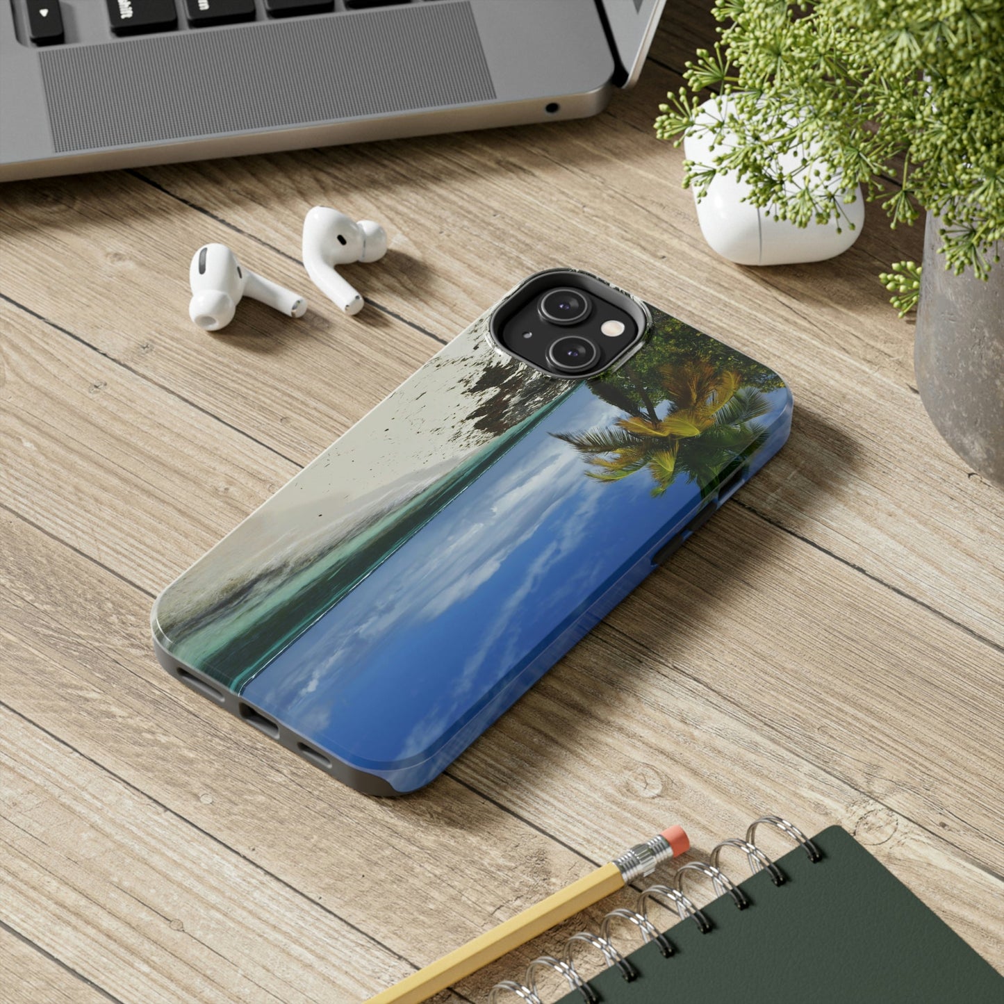 Tough Phone Cases, Case-Mate - Mona Island beach - Nikon D850 High Resolution Image - Made in USA - Green Forest Home