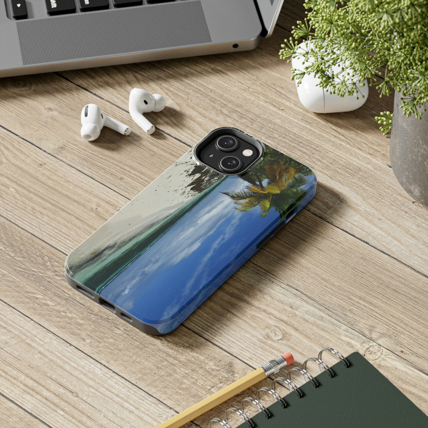 Tough Phone Cases, Case-Mate - Mona Island beach - Nikon D850 High Resolution Image - Made in USA - Green Forest Home