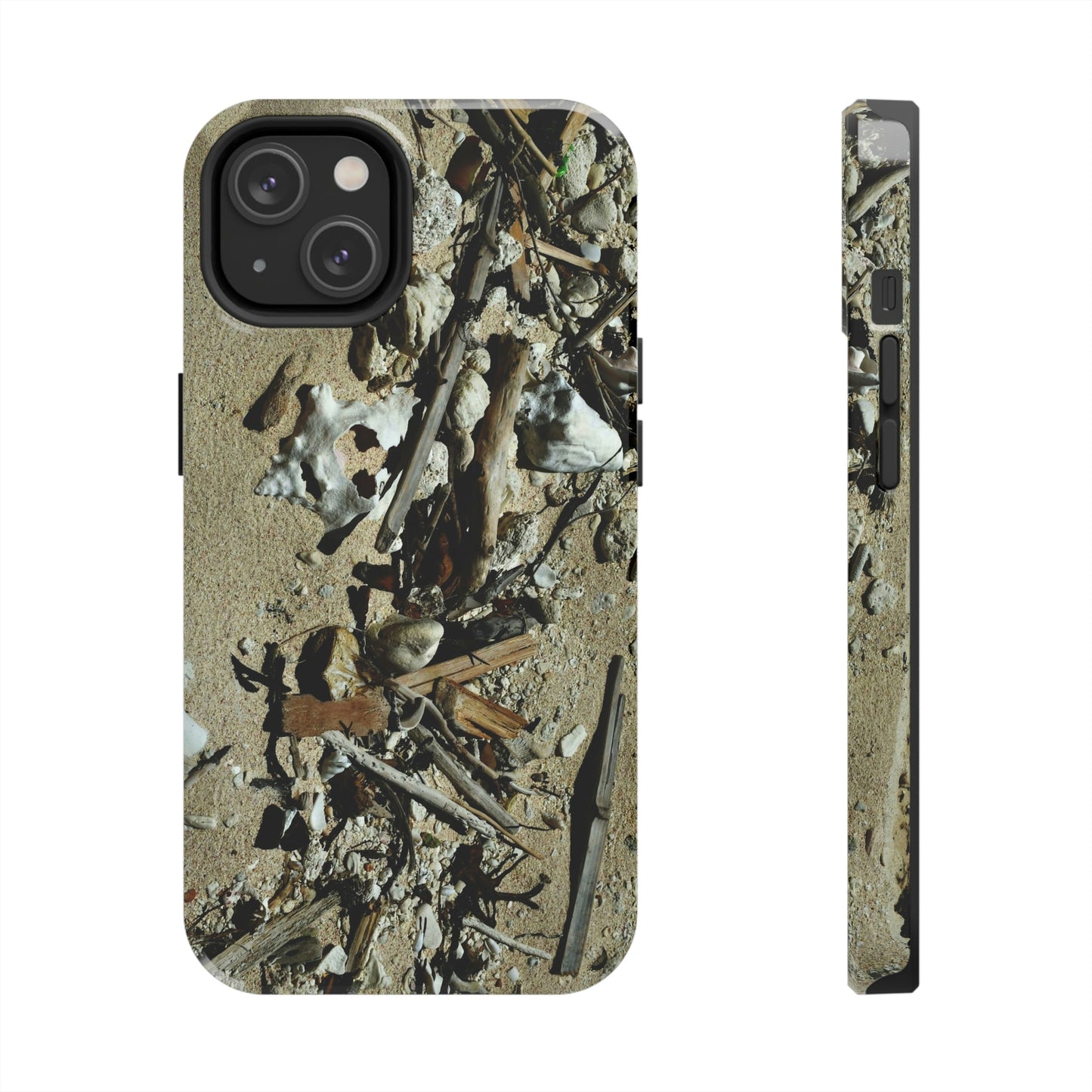 Tough Phone Cases, Case-Mate - Mona Island beach shells - Nikon D850 High Resolution Image - Made in USA - Green Forest Home