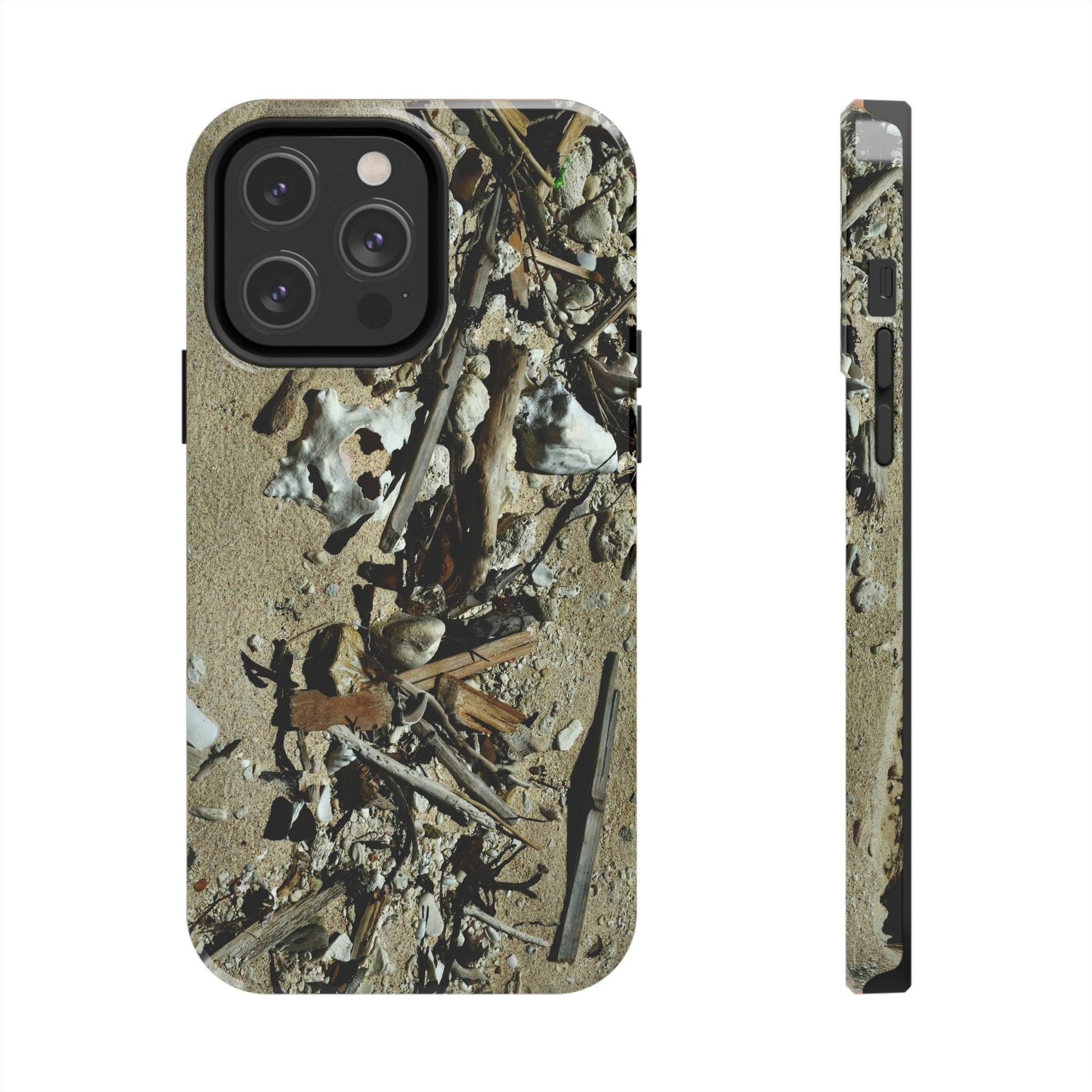 Tough Phone Cases, Case-Mate - Mona Island beach shells - Nikon D850 High Resolution Image - Made in USA - Green Forest Home