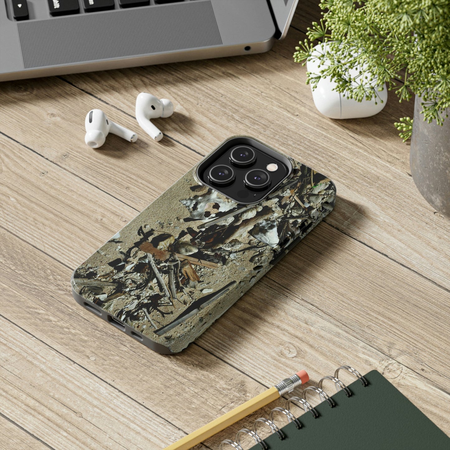 Tough Phone Cases, Case-Mate - Mona Island beach shells - Nikon D850 High Resolution Image - Made in USA - Green Forest Home