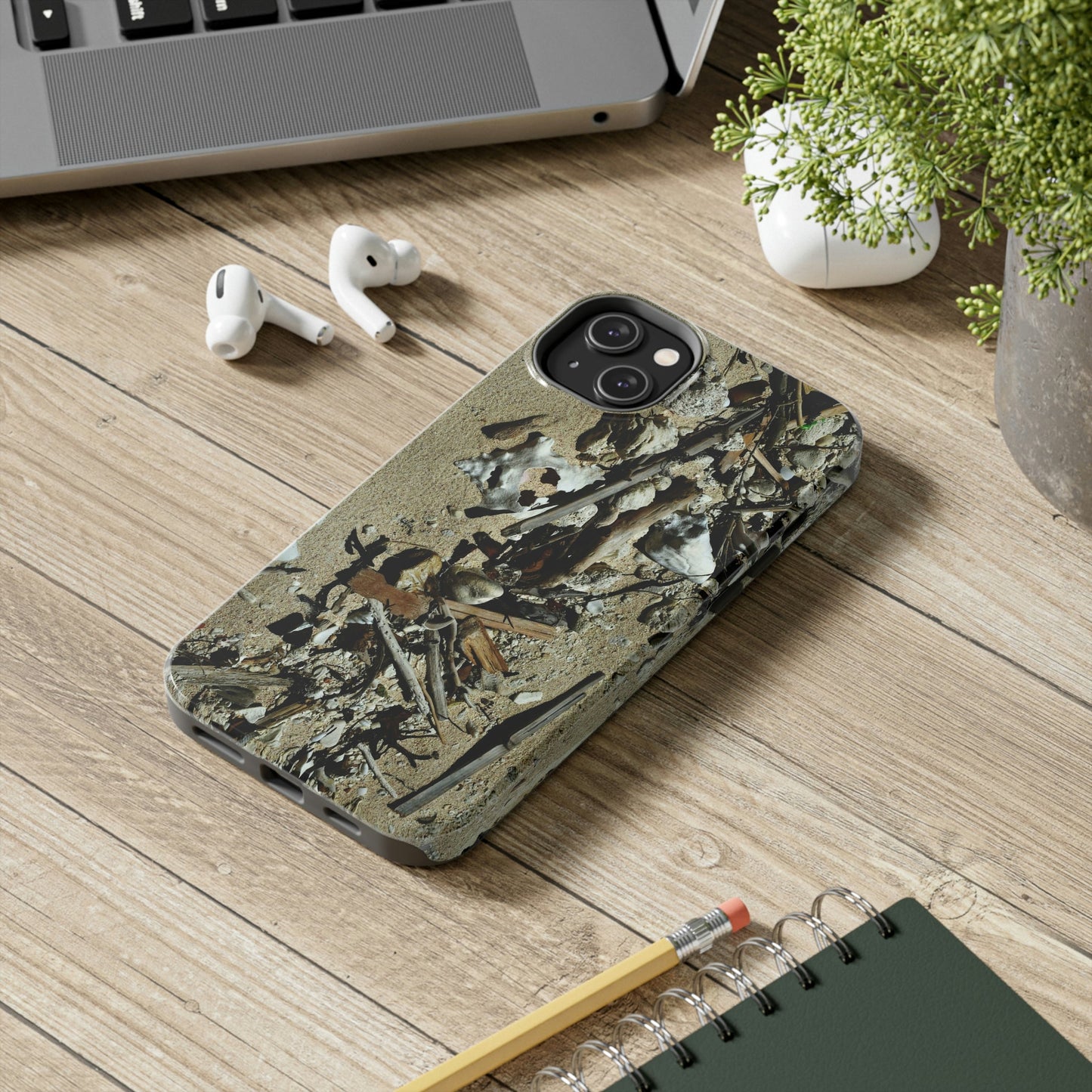 Tough Phone Cases, Case-Mate - Mona Island beach shells - Nikon D850 High Resolution Image - Made in USA - Green Forest Home