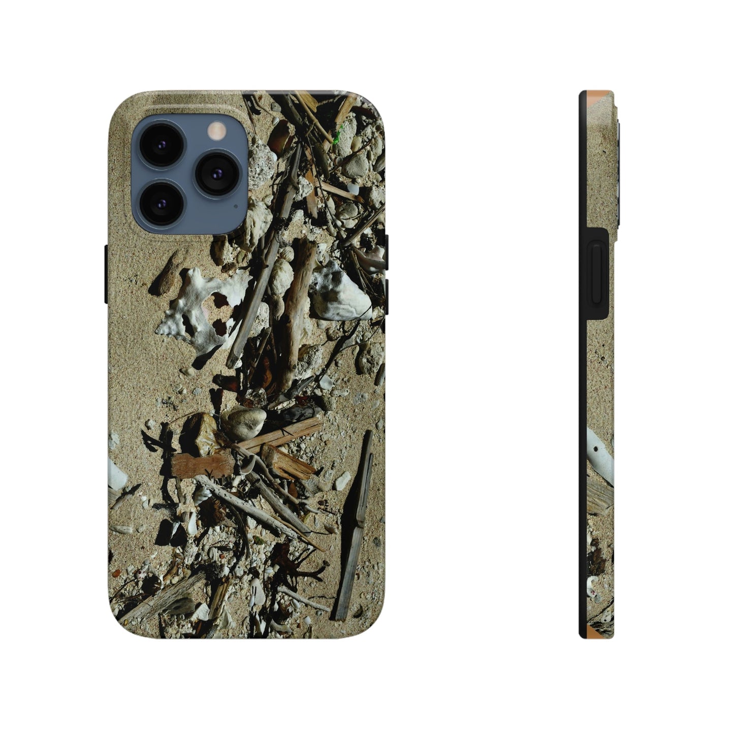 Tough Phone Cases, Case-Mate - Mona Island beach shells - Nikon D850 High Resolution Image - Made in USA - Green Forest Home