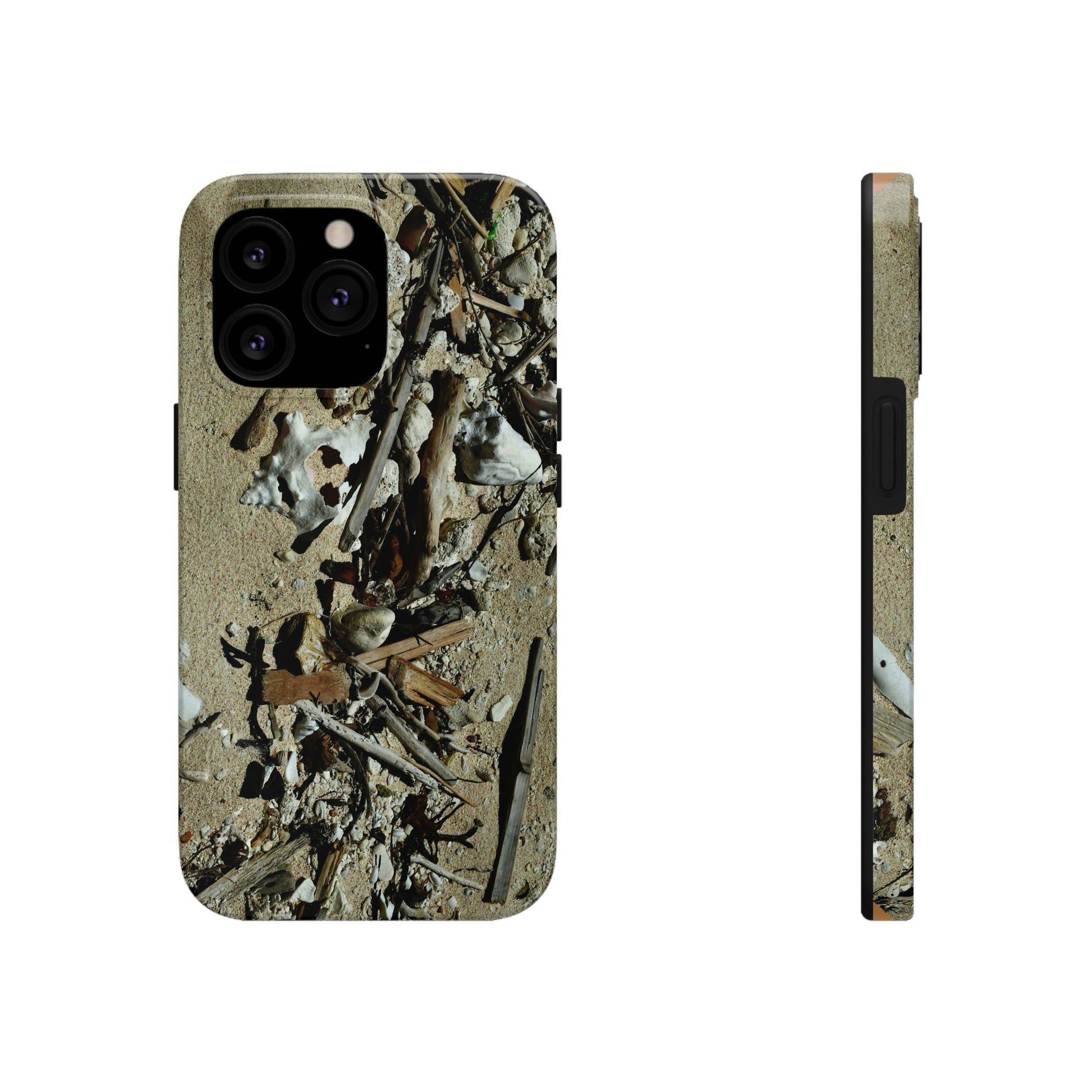 Tough Phone Cases, Case-Mate - Mona Island beach shells - Nikon D850 High Resolution Image - Made in USA - Green Forest Home