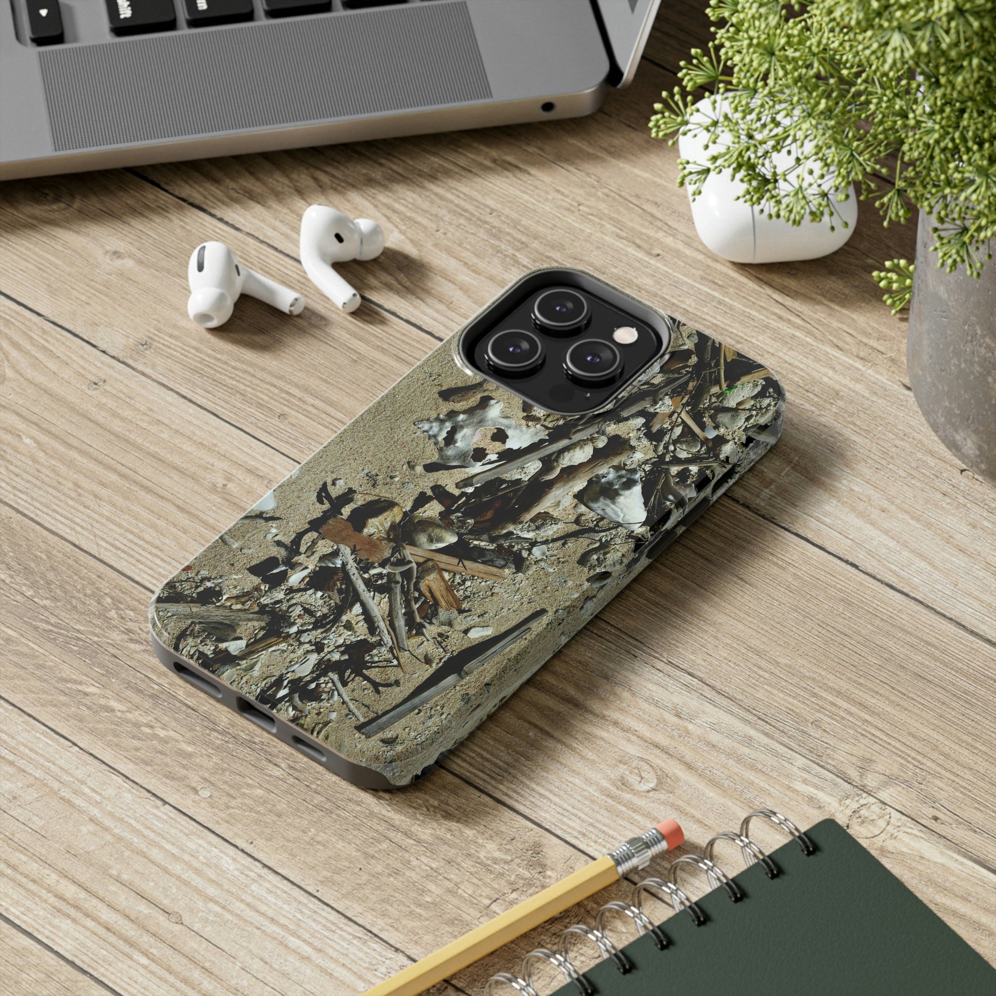 Tough Phone Cases, Case-Mate - Mona Island beach shells - Nikon D850 High Resolution Image - Made in USA - Green Forest Home