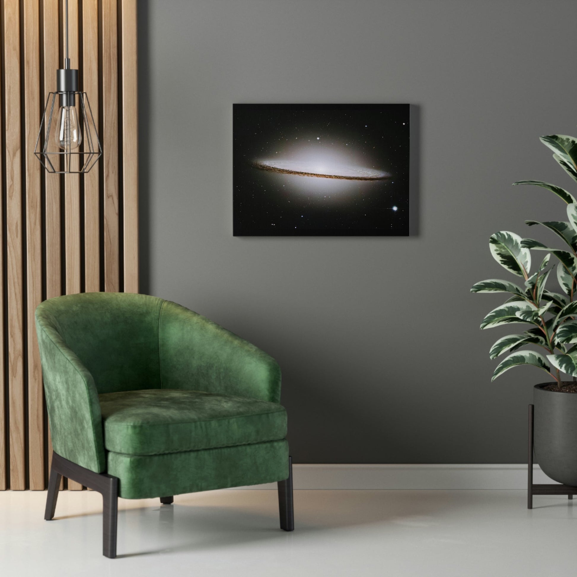 UK Print - Stretched Canvas - NASA/ESA - Marvels of the Space TELESCOPES - Hubble - Galaxies, stars and nebulas - the living universe - Green Forest Home