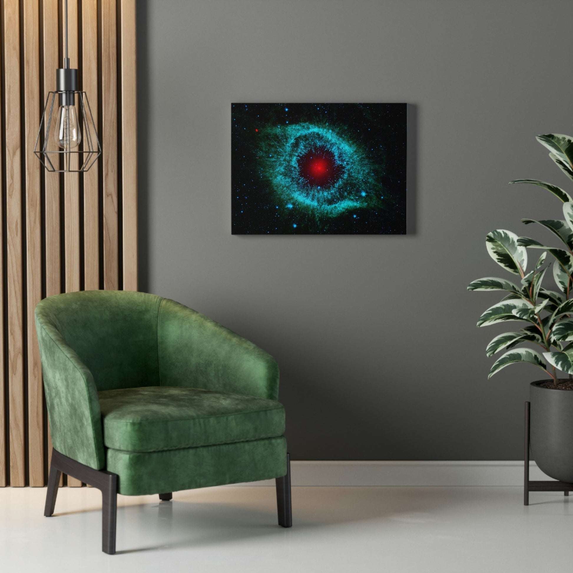 UK Print - Stretched Canvas - NASA/ESA - Marvels of the Space TELESCOPES - Hubble - Galaxies, stars and nebulas - the living universe - Green Forest Home