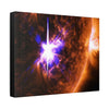 UK Print - Stretched Canvas - NASA/ESA - Marvels of the Space TELESCOPES - Huge solar flare - Green Forest Home