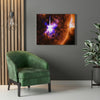 UK Print - Stretched Canvas - NASA/ESA - Marvels of the Space TELESCOPES - Huge solar flare - Green Forest Home