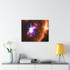 UK Print - Stretched Canvas - NASA/ESA - Marvels of the Space TELESCOPES - Huge solar flare - Green Forest Home