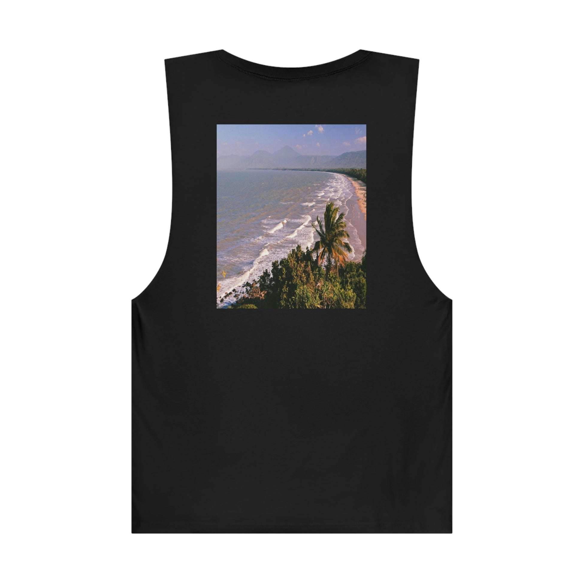 UNISEX Barnard Tank - Surfers Paradise in Gold Coast, and Port Douglas - Australia - Printed in AU by The Print Bar - Green Forest Home