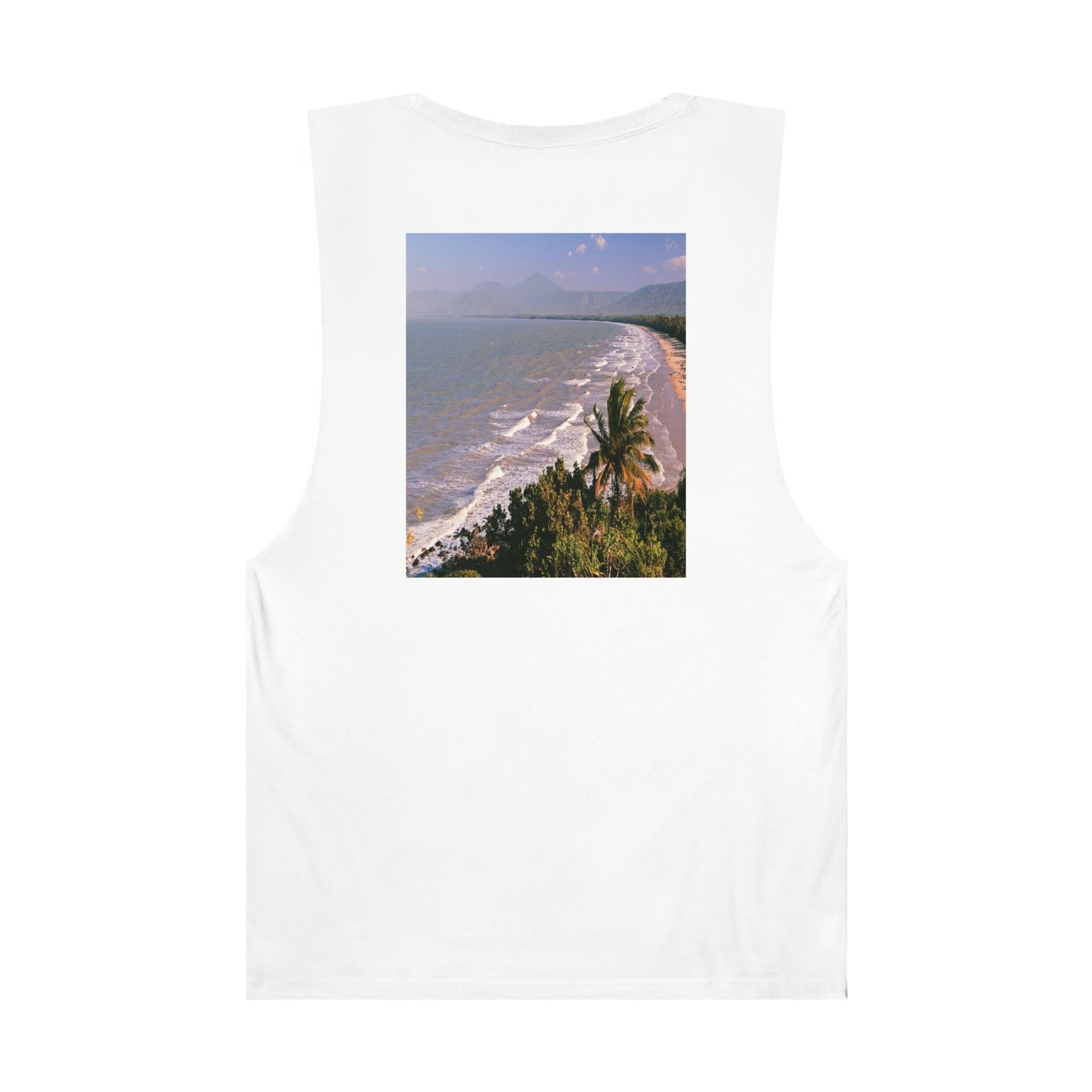 UNISEX Barnard Tank - Surfers Paradise in Gold Coast, and Port Douglas - Australia - Printed in AU by The Print Bar - Green Forest Home