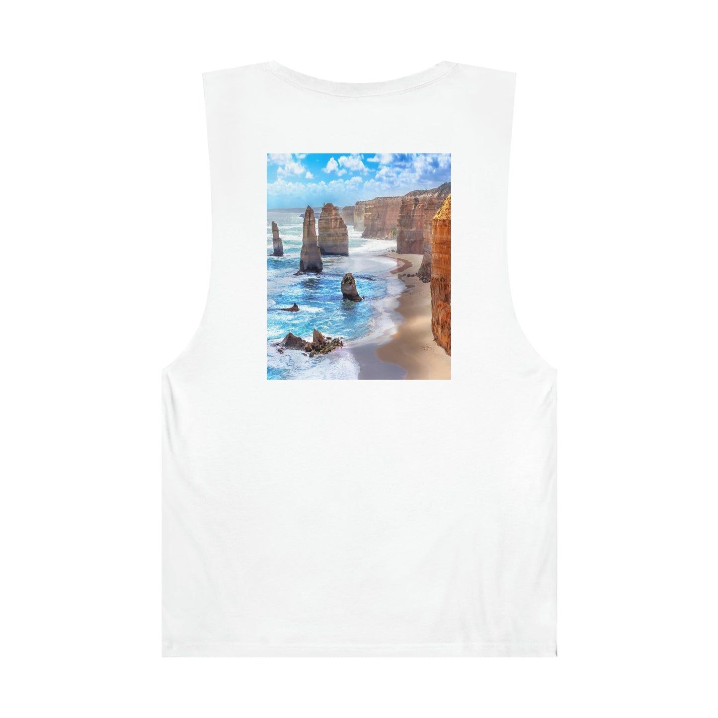 UNISEX Barnard Tank - The Twelve Apostles on the Great Ocean Road in Victoria, Australia - Printed in AU by The Print Bar - Green Forest Home