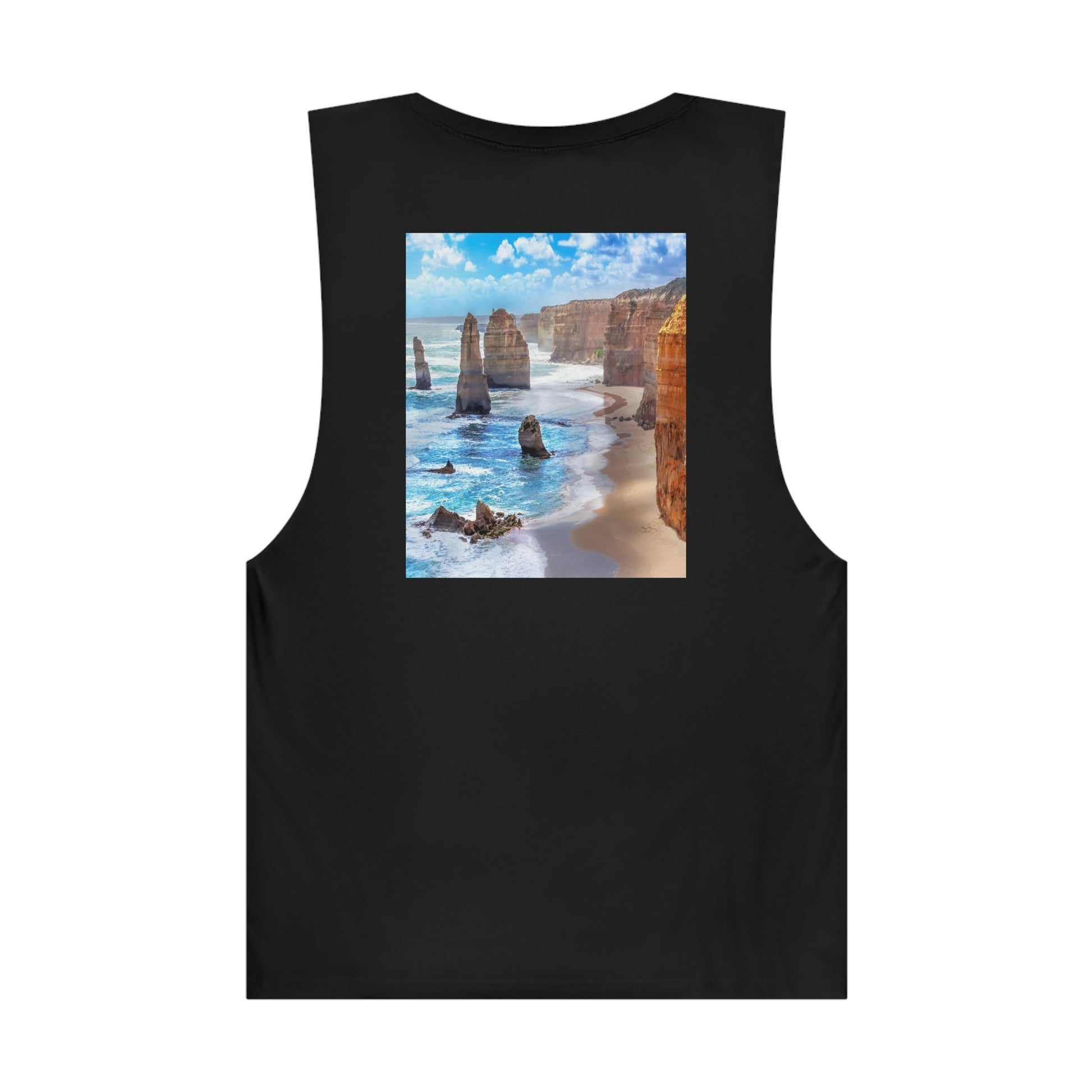 UNISEX Barnard Tank - The Twelve Apostles on the Great Ocean Road in Victoria, Australia - Printed in AU by The Print Bar - Green Forest Home