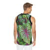 Unisex Basketball Jersey (AOP) - All Over Print - Tropical Plants from Puerto Rico - Made in China - Green Forest Home