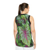 Unisex Basketball Jersey (AOP) - All Over Print - Tropical Plants from Puerto Rico - Made in China - Green Forest Home