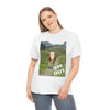 UNISEX Heavy Cotton Tee - Gildan 5000 - Holy Cow - GET OUT - Made in Canada by Print Geek in 3 days - Green Forest Home