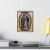 US MADE - Canvas Gallery Wraps - Our Lady Virgin of Guadalupe - Miracle apparition of Virgin Mary in 1531 to a humble peasant Indian in Mexico 👼 - Green Forest Home