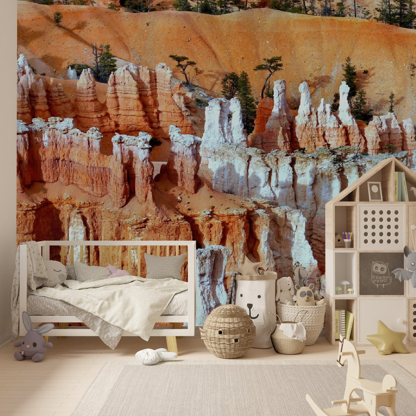 Wallpaper - Bryce Canyon National Park in Utah - USA - Easy Peel & Stick - Green Forest Home