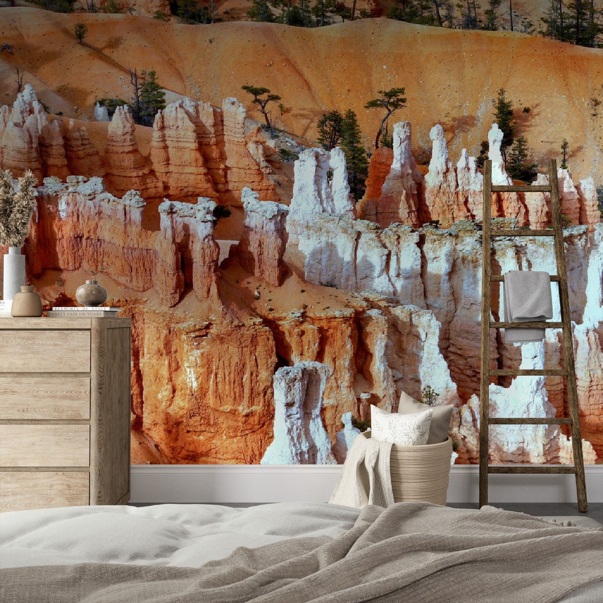 Wallpaper - Bryce Canyon National Park in Utah - USA - Easy Peel & Stick - Green Forest Home